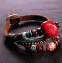 leather bracelet