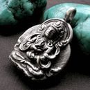 tibetan statue pendant