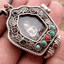 buddha locket pendant