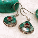 turquoise earrings