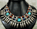 turquoise tibetan necklace