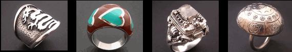 tibetan stirling silver ring