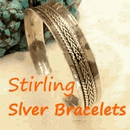 tibetan bracelet, stirling silver bracelet